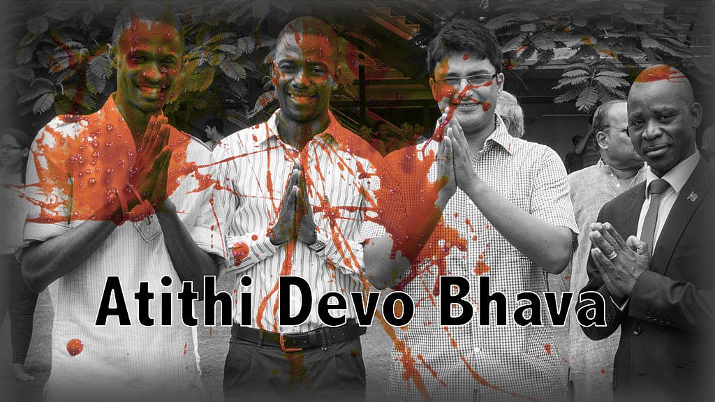 What allows a mob to gather, assault & humiliate people for their nationality, religion, caste, gender or skin color. (Photo: <b>The Quint</b>)