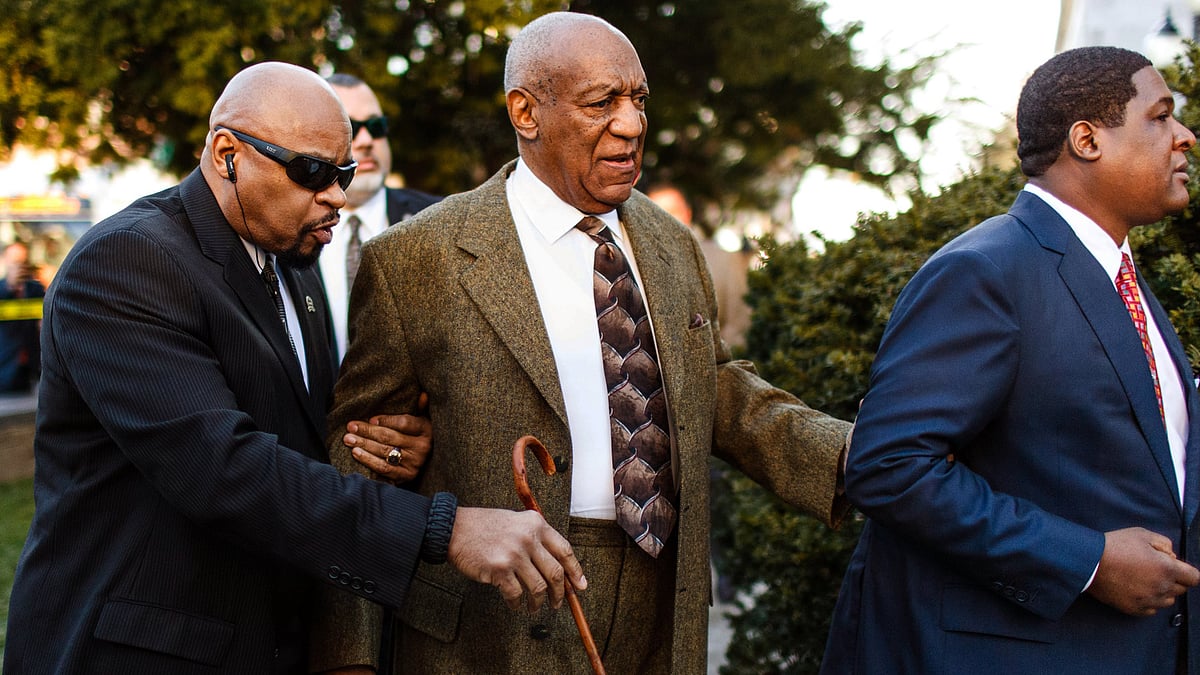 Bill Cosby enters the Montgomery County Courthouse for a court appearance in Norristown, Pennsylvania. (Photo: AP)