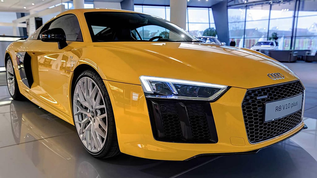 

Audi R8 V10 Plus, Art and functionality combined. Photo: <a href="http://gtspirit.com/">gtspirit.com</a>