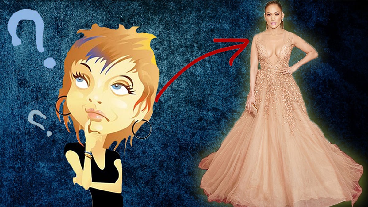 What do I wear to this wedding? How about some Hollywood glam! (Photo: Pinterest, altered by The Quint)