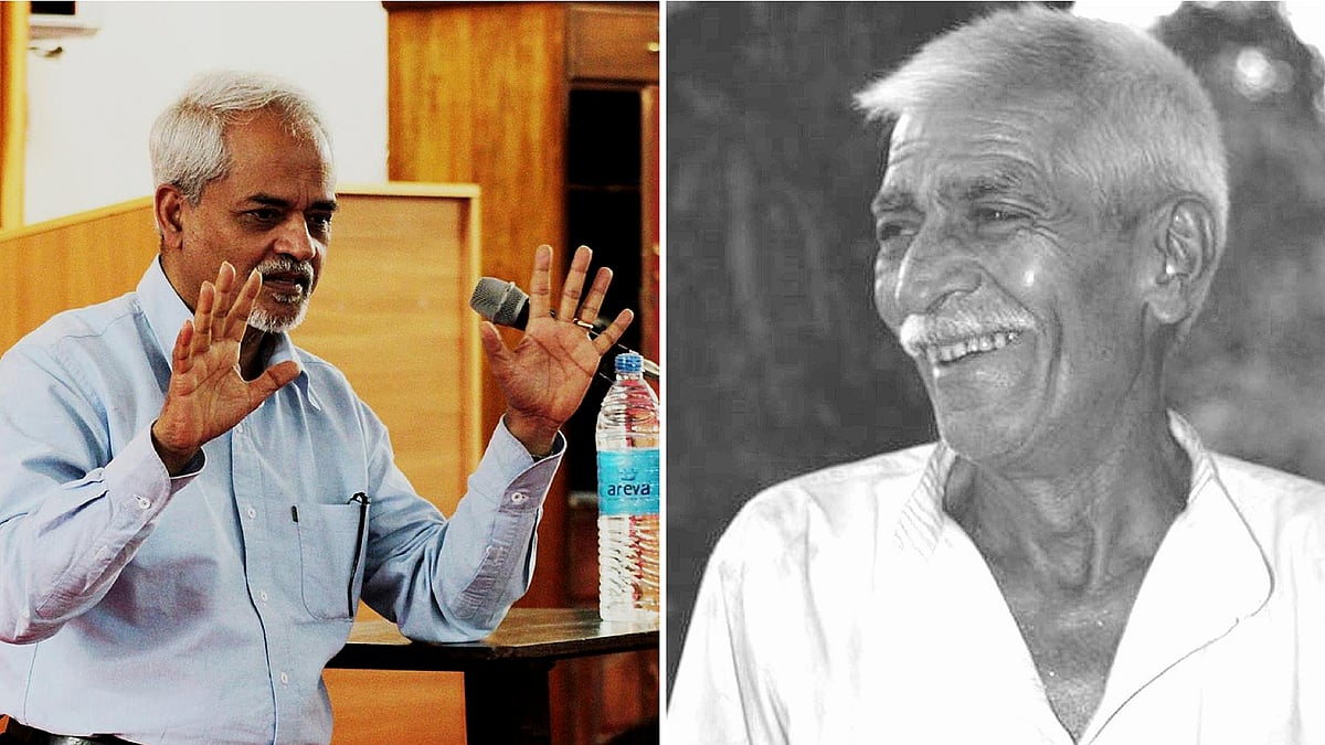 (L): Rev. Valson Thampu, Principal, St Stephen’s College (Photo Courtesy: <a href="https://www.facebook.com/valsonthampu/?fref=nf">Facebook/Valson Thampu</a>); (R) Rohtas, late owner of Rohtas Dhaba. (Photo Courtesy: <a href="https://www.facebook.com/shuks10/photos">Facebook/Vijay Shukla</a>)