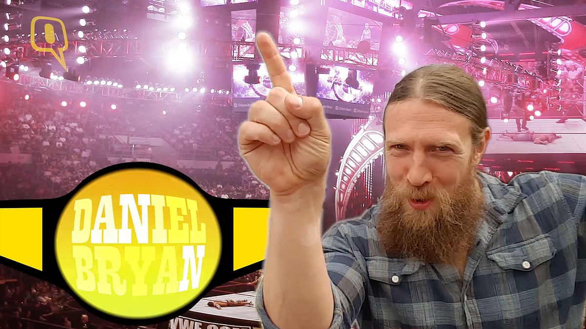 WWE superstar Daniel Bryan. (Photo: <b>The Quint</b>)