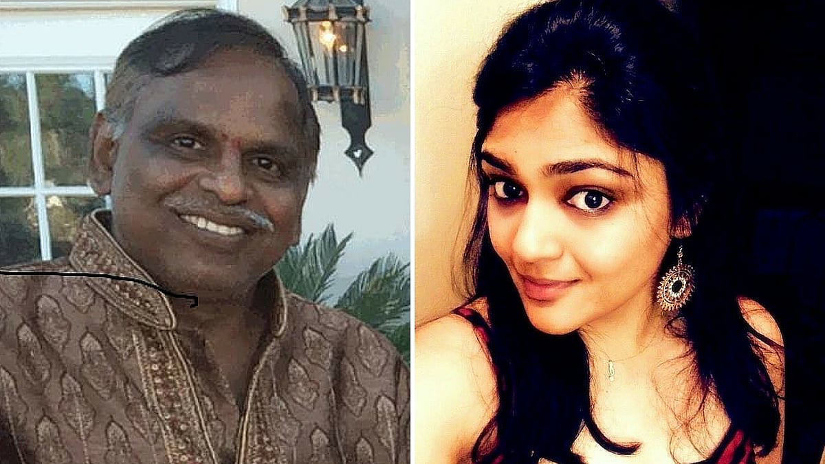 Prasad Moparti (l) and his daughter Durga. (Photo: <a href="https://www.facebook.com/durga.moparti">Facebook</a>/Sacramento Sherrif’s Department)