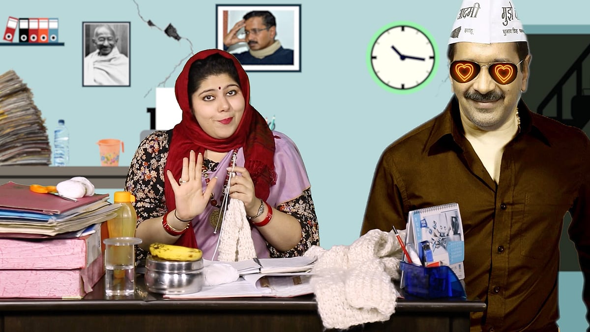 Mrs Parminder Chadha has a love filled message for Arvind Kejriwal. Can he handle the wit? (Photo: The Quint)