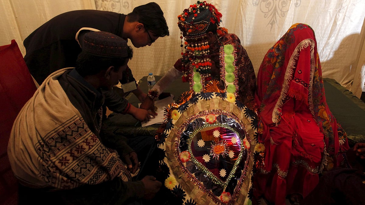 A parliamentary panel has unanimously approved the Hindu Marriage Bill in Pakistan. (Photo: Reuters)