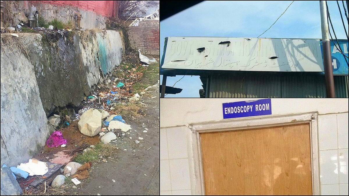 Established in 1977 as a sub-district hospital, the facility was upgraded as a District Hospital in 2008 when Shopian was carved out of Pulwama as a separate district. (Photo: Sumegha Gulati)
