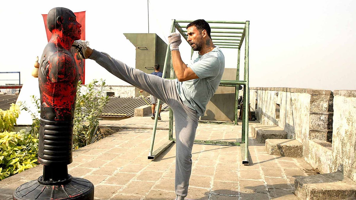 Akshay Kumar preparing for Brothers. (Photo: Twitter)