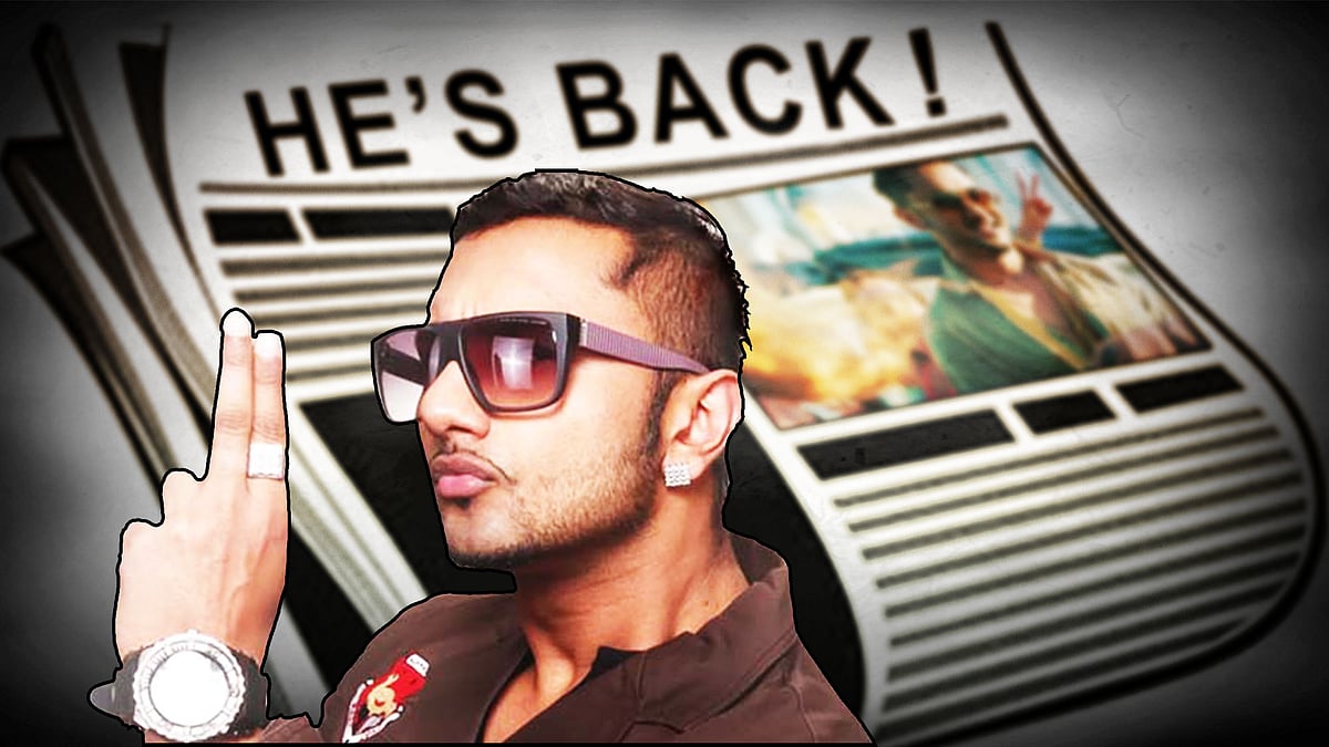 Honey Singh has finally returned – from a stint at rehab, it is rumoured. (Photo: <b>The Quint</b>/Lijumol Joseph)