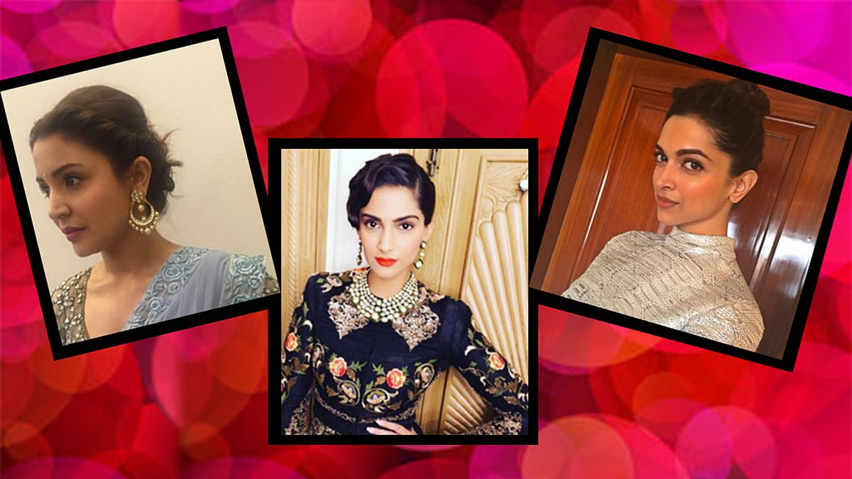 Anushka Sharma, Sonam Kapoor & Deepika Padukone lend you hairstyle inspiration for the rash summers (Photos: Instagram)