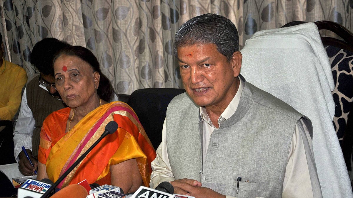 Former Uttarakhand Chief Minister Harish Rawat. (Photo: PTI)