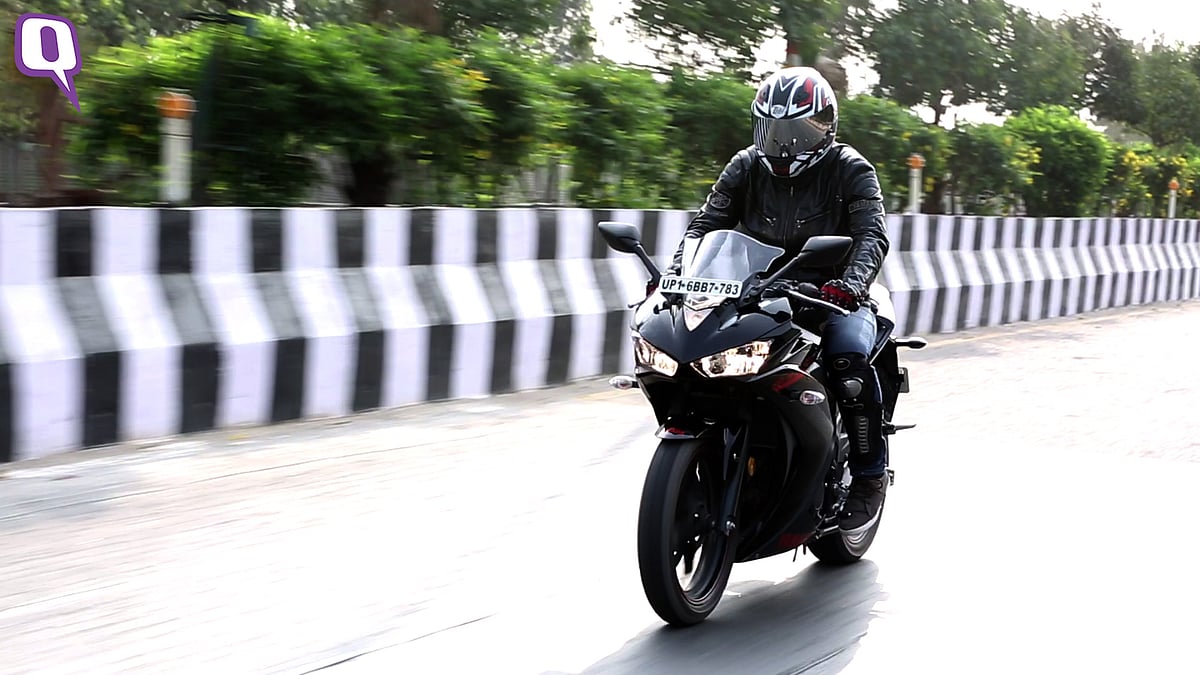The Yamaha R3. (Photo: <b>The Quint</b>)
