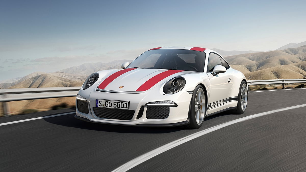The Porsche 911R has looks inspired from the 1967 911R. (Photo: Porsche)