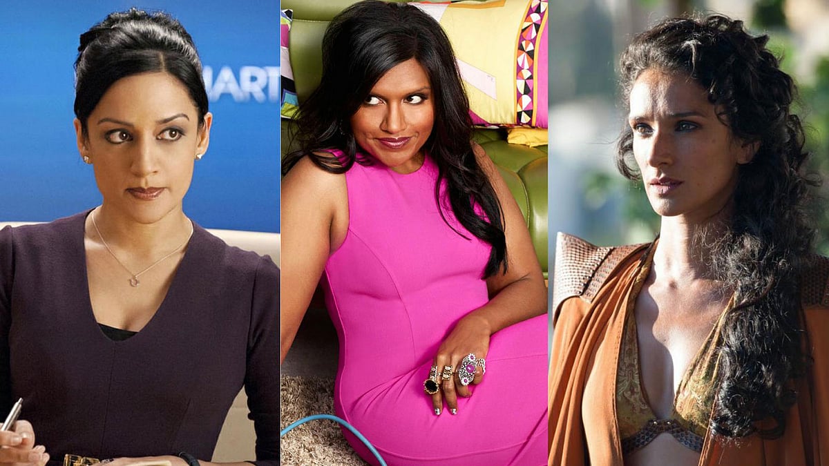 Archie Panjabi, Mindy Kaling and Indira Varma&nbsp;