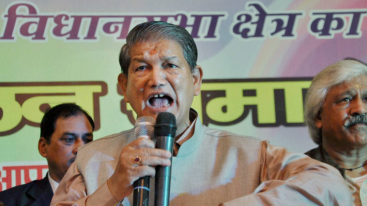 Former Uttarakhand CM Harish Rawat. (Photo:PTI)