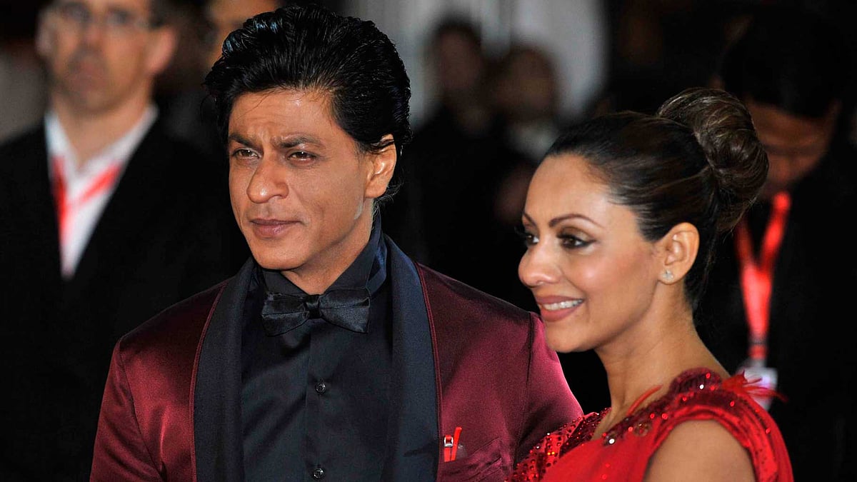 Shah Rukh Khan with wife Gauri Khan (Photo: Reuters)