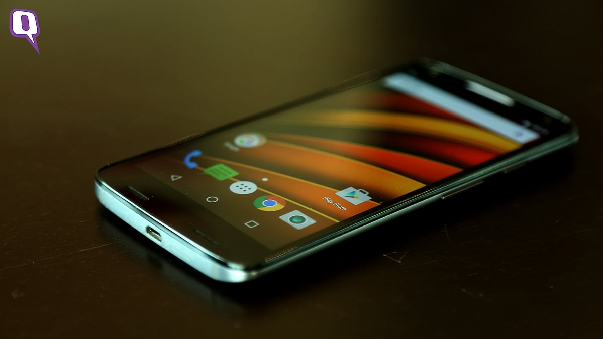 Motorola Moto X Force. (Photo: <b>The Quint</b>)