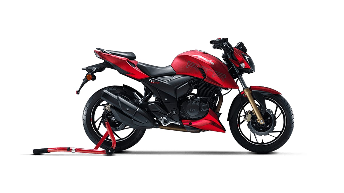 TVS Apache RTR 200. (Photo: TVS)