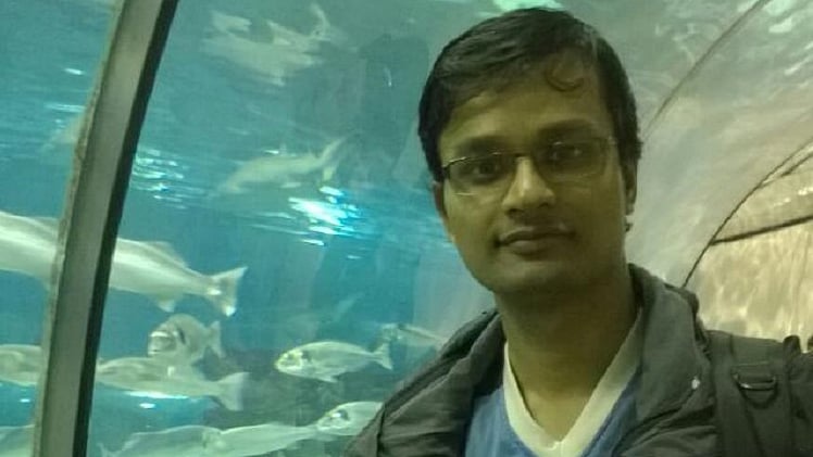 File photo of Raghavendran Ganeshan. (Photo Courtesy: The News Minute)