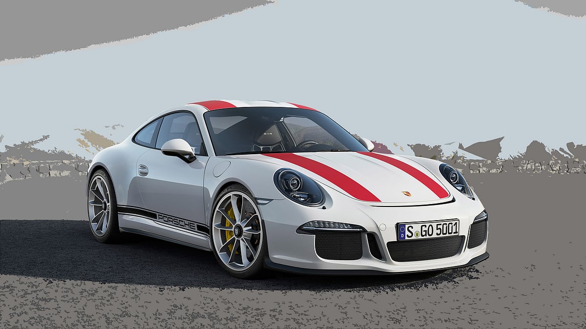 Porsche 911R. (Photo: Porsche/Altered by <b>The Quint</b>)