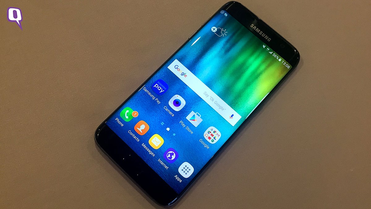 Samsung Galaxy S7 Edge. (Photo: <b>The Quint</b>)