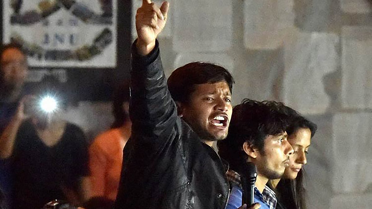 

Kanhaiya Kumar in JNU on 3 March 2016. (Photo: PTI)