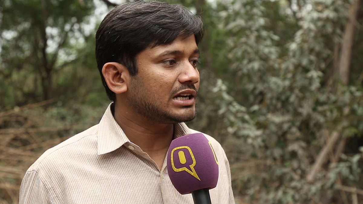 <b>The Quint </b>spoke to JNUSU President Kanhaiya Kumar, on issues such as his bail order, the co-accused in the case and his idea of nationalism. (Photo: <b>The Quint</b>)