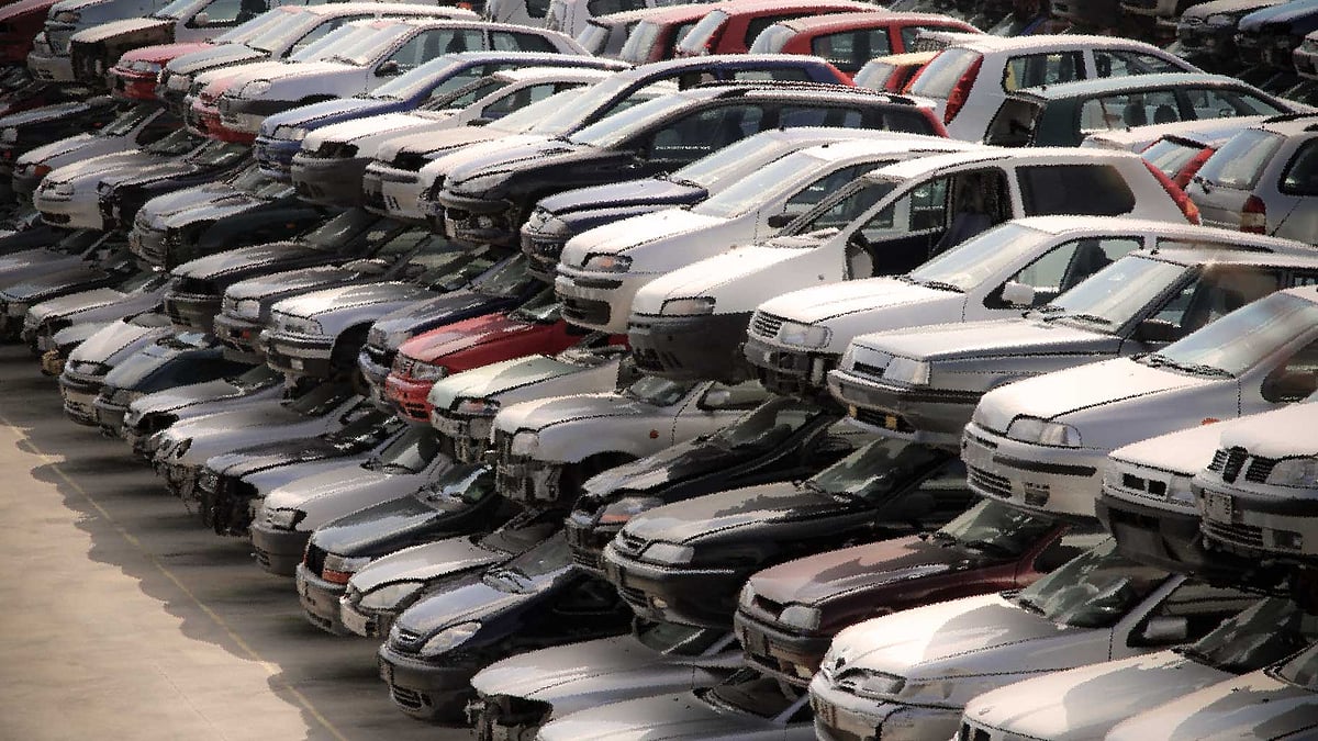 Representational image of old cars. 