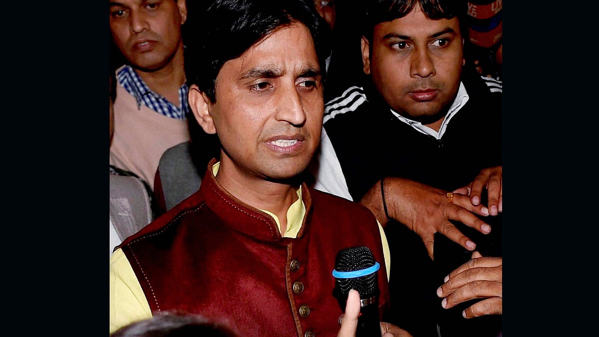 File photo of AAP leader Kumar Vishwas. 