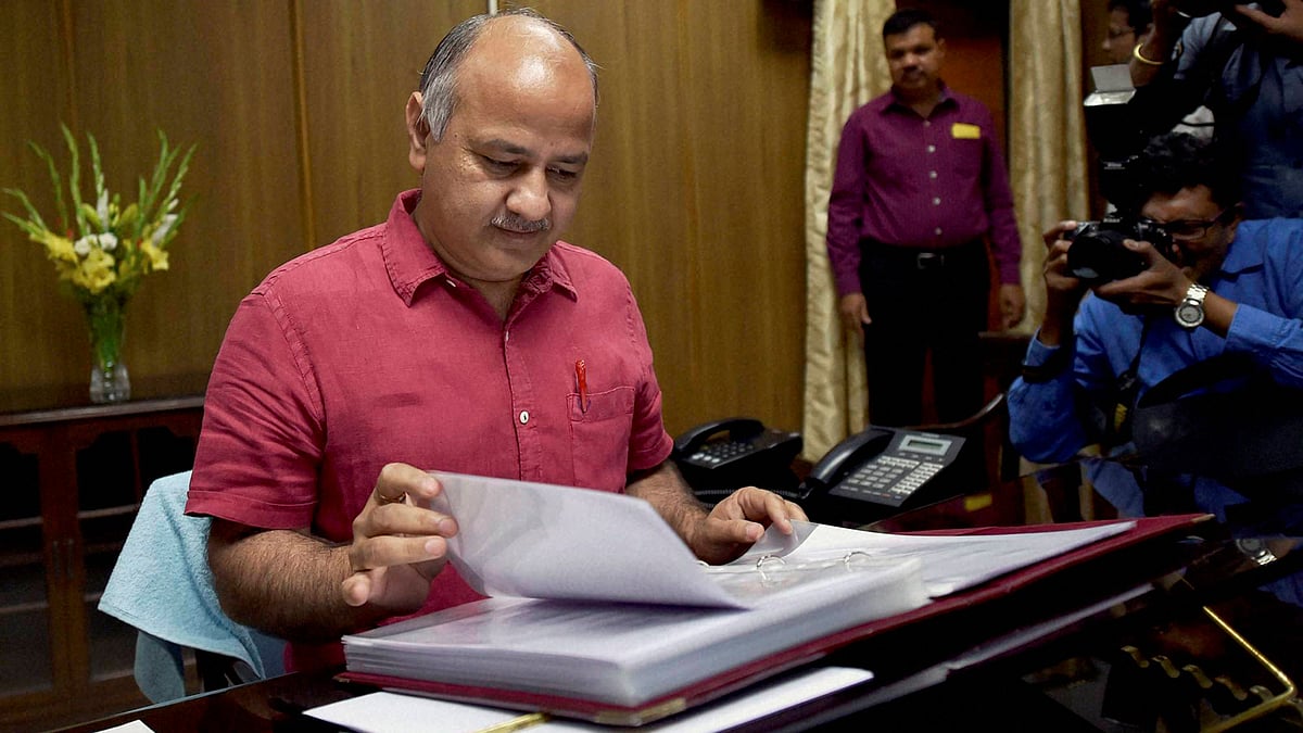 Delhi Dy CM Manish Sisodia.