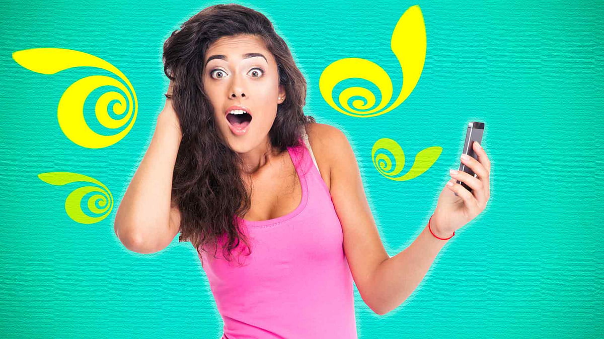 Do you feel woozy after spending too much time on your cell phone? (Photo: iStock altered by The Quint)