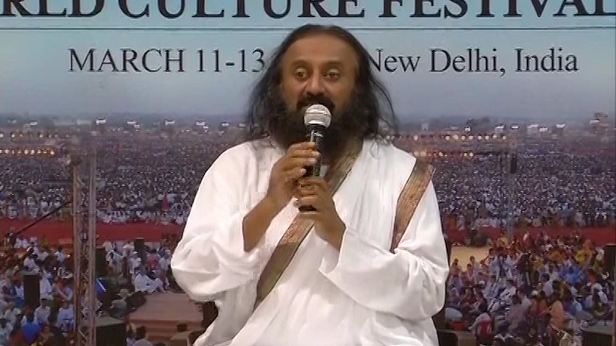 Sri Sri Ravi Shankar at the World Culture Festival
