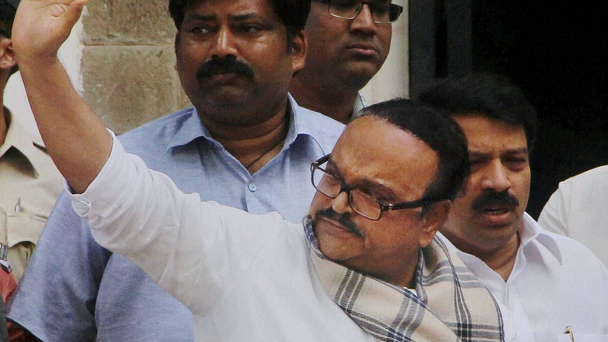Former Maharashtra Deputy CM Chhagan Bhujbal also appeared before Enforcement Directorate  office in Maharashtra Sadan corruption cases. (Photo: PTI) 