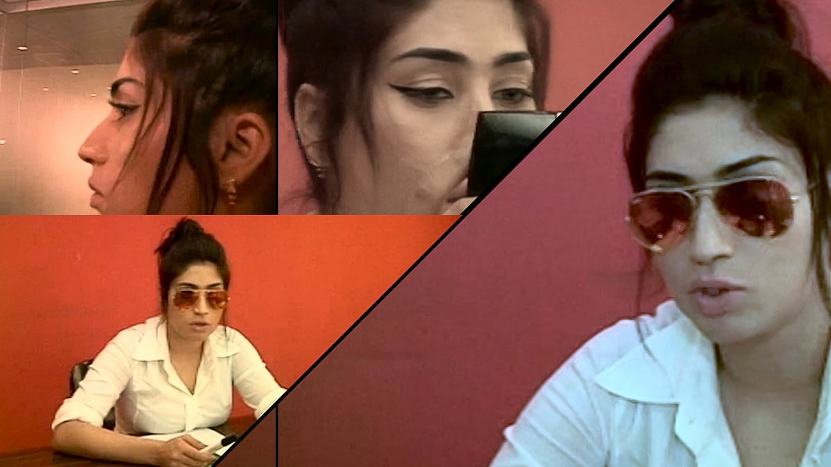 Pakistani model Qandeel Baloch said she will do a ‘strip dance’ if Pakistan beat India in WT20 on 17 March. (Photo: <b>The Quint</b>)