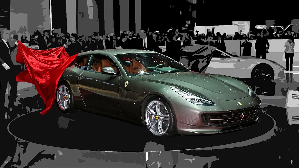 Ferrari GTC4 Lusso. (Photo Courtesy: Ferrari/Altered by <b>The Quint</b>)