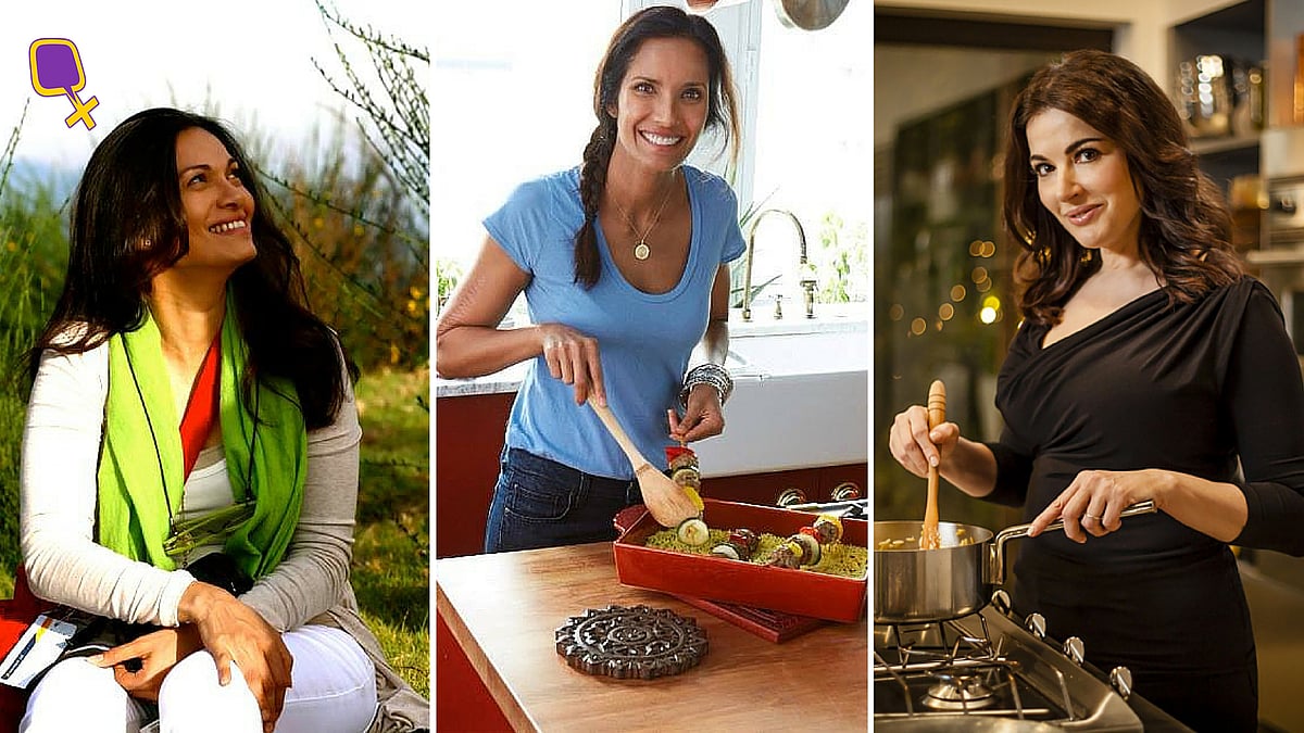 These wonder women have revolutionised the kitchen on TV. (Photo Courtesy: Facebook; Image altered by <b>The Quint</b>)