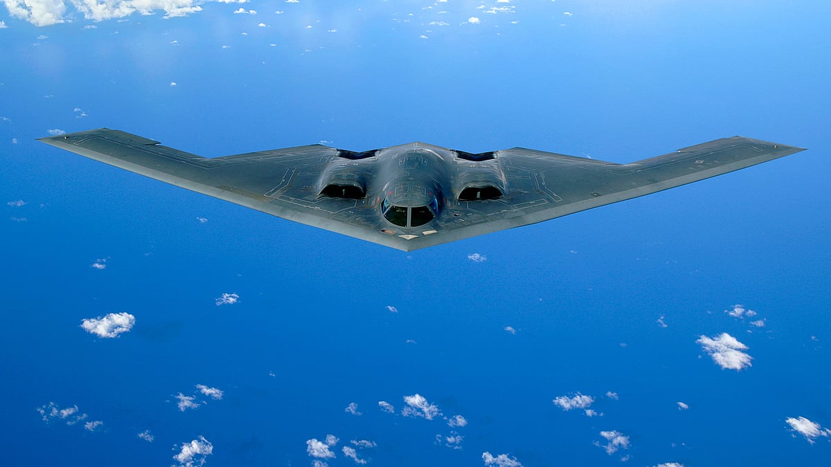 A file photo of a B-2 Bomber. 