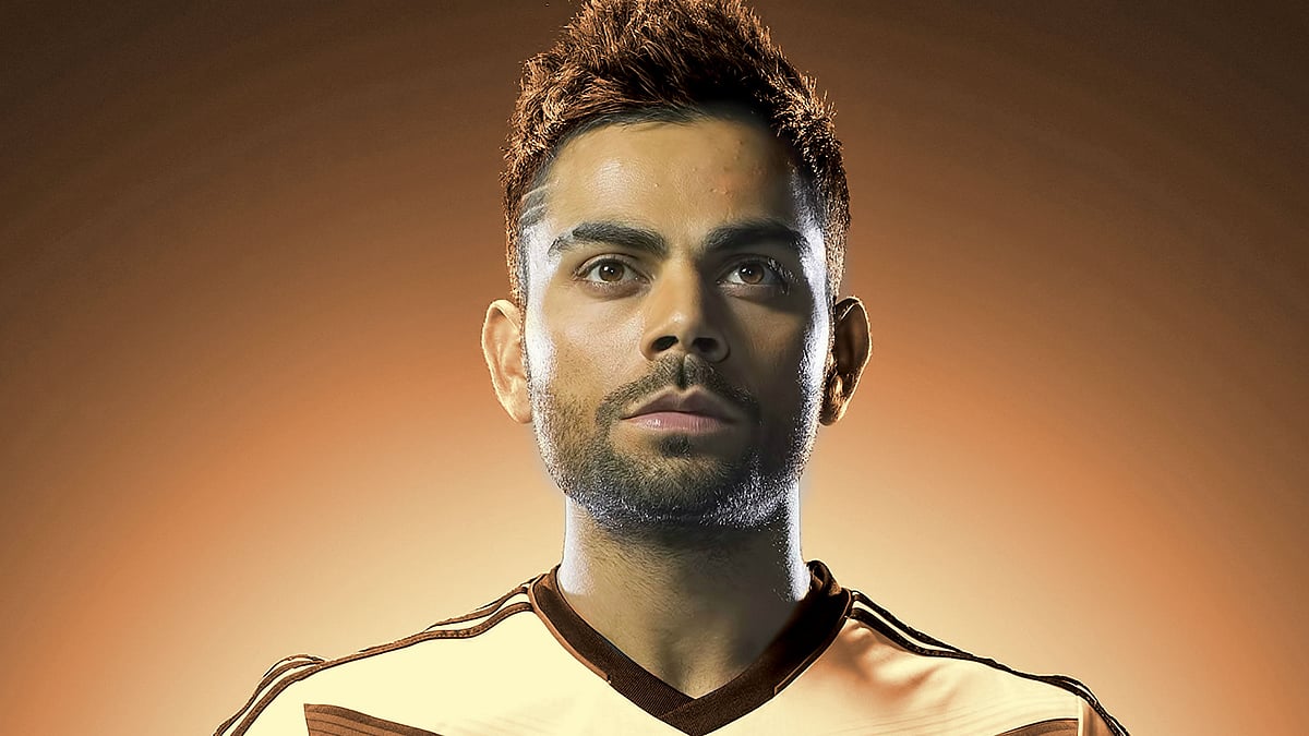 Virat Kohli a true gentleman. (Photo altered by <b>The Quint</b>)