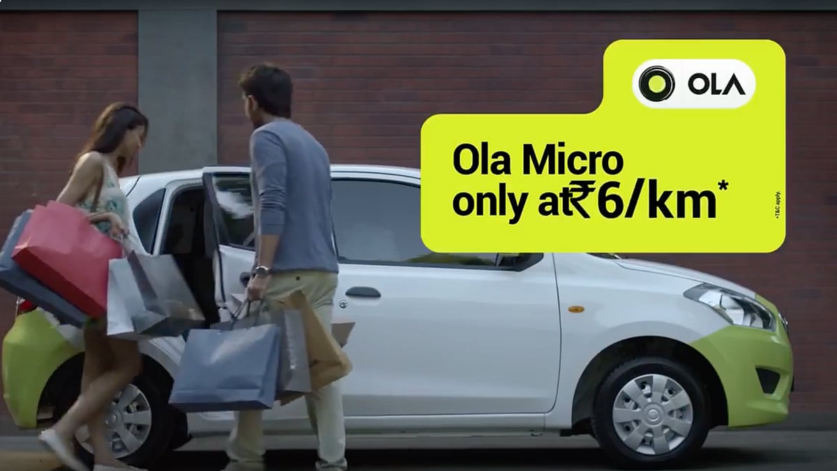 (Photo courtesy: Screenshot of the <a href="https://www.youtube.com/watch?v=d-zflWyf7Os">Ola ad</a>)