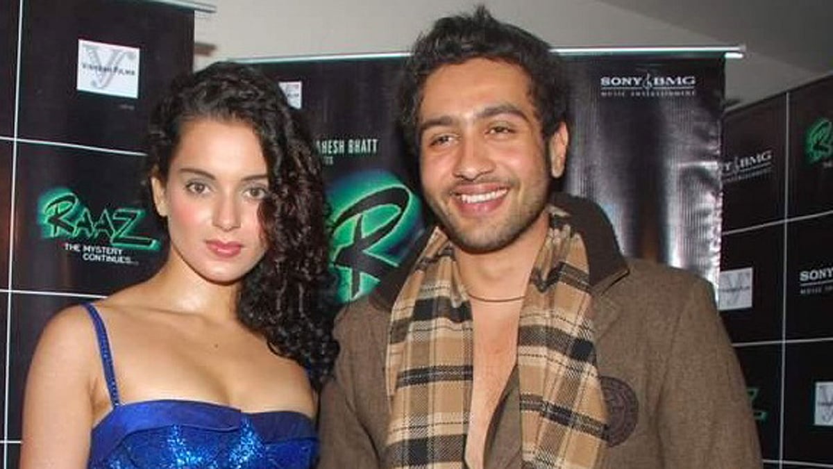 Kangana Ranaut and Adhyayan Suman pose at the promotional event for <i>Raaz 2</i> (Photo: Twitter)