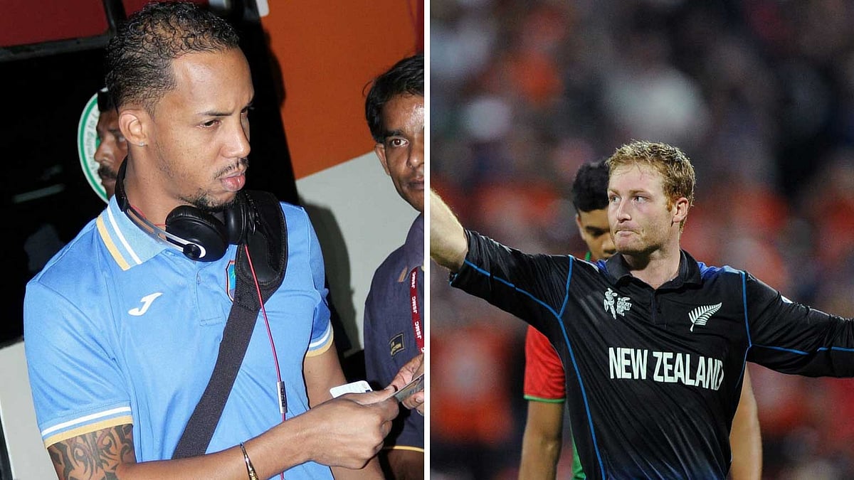 Simmons (left) will be replaced by Guptill (Right) (Photo: <b>The Quint</b>)