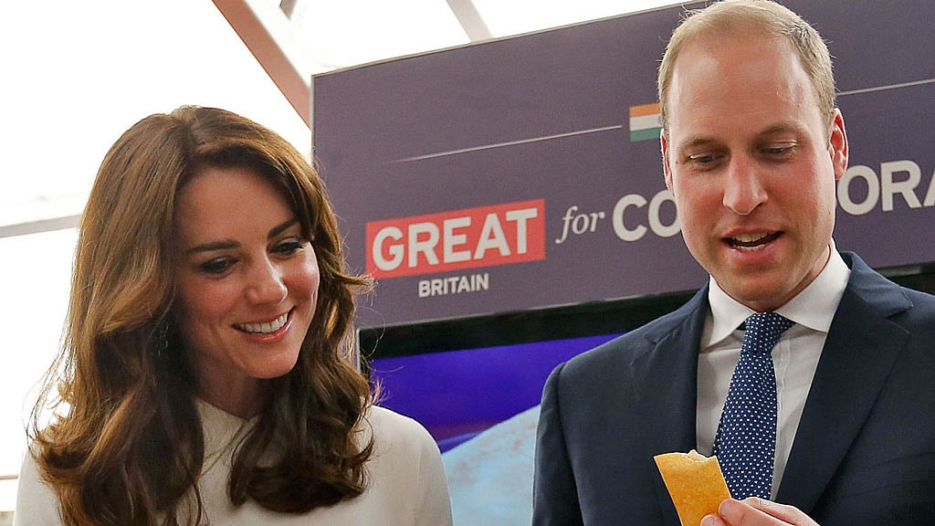 Prince William and Kate in Mumbai. (Photo: AP)