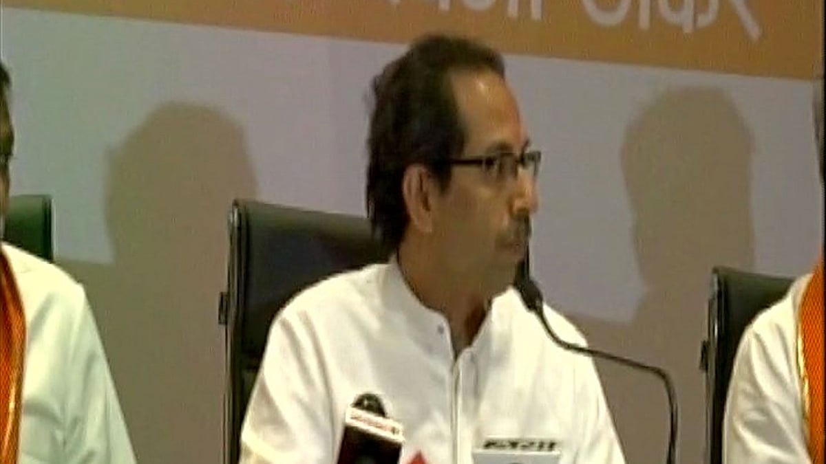 Uddhav Thackeray, President of Shiv Sena. (Photo: ANI)
