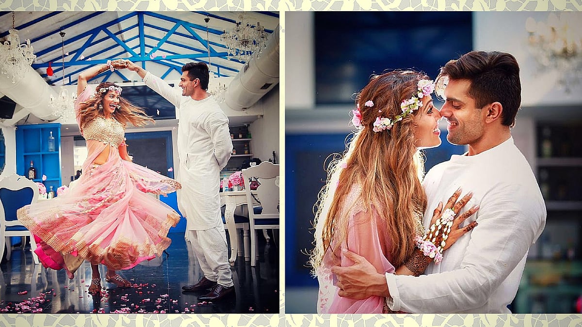 Bipasha Basu and Karan Singh Grover’s <i>mehendi</i> ceremony (Photo: Instagram)