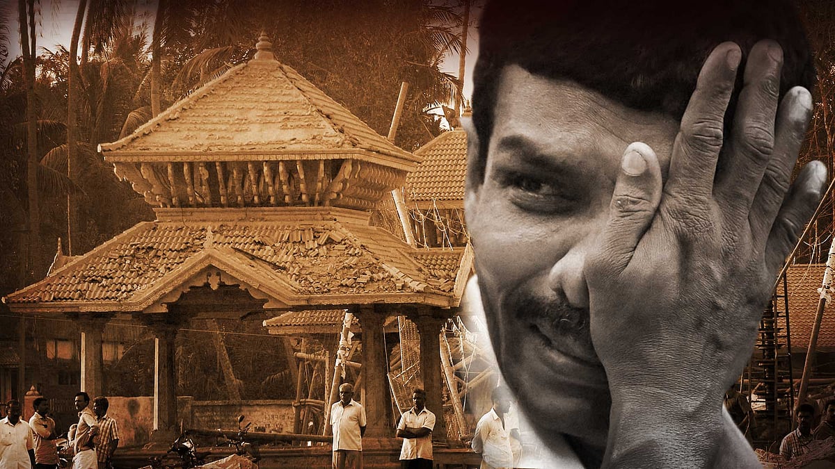 Kerala is another state where there has been gross politicisation of temple administration. (Photo: PTI/ Altered by <b>The Quint</b>)