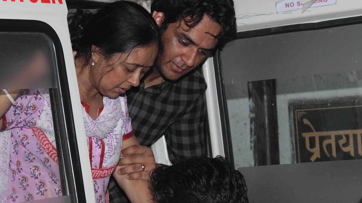 File photo of Pratyusha’s mother Soma Banerjee. (Photo: Yogen Shah)