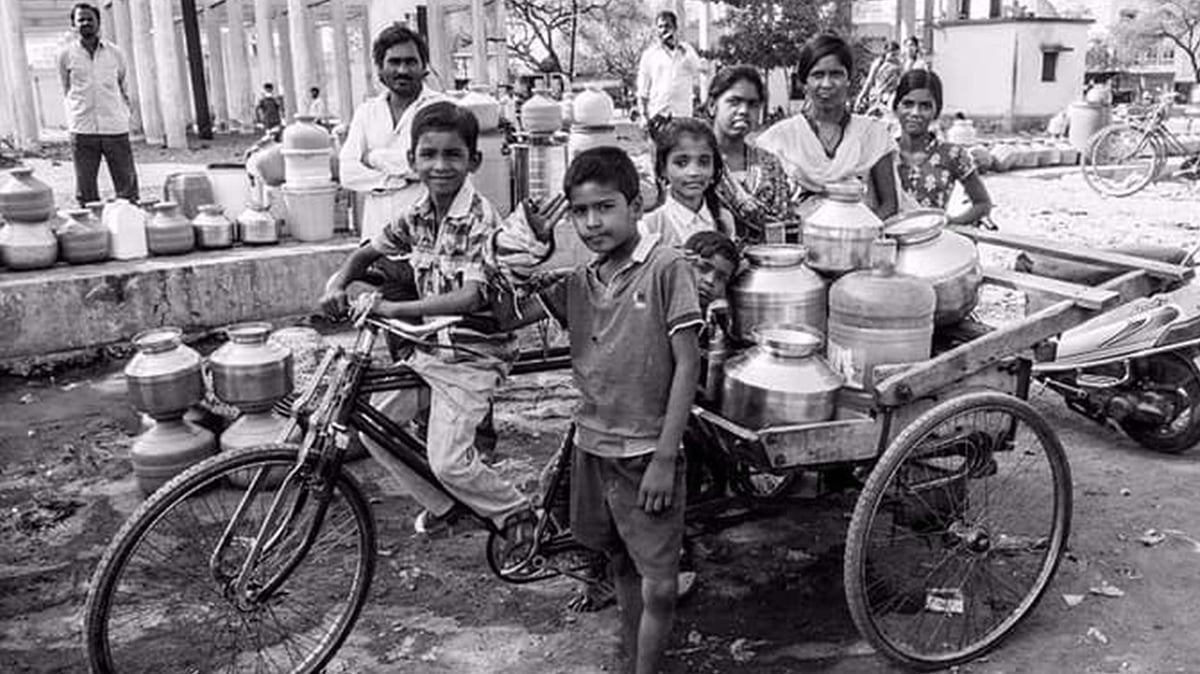 The severe water crisis haunting Maharashtra’s Marathwada. (Photo Courtesy: Ameya Marathe)