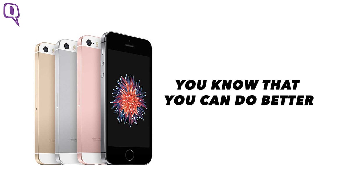Apple iPhone SE is just expensive. (Photo: <b>The Quint</b>)