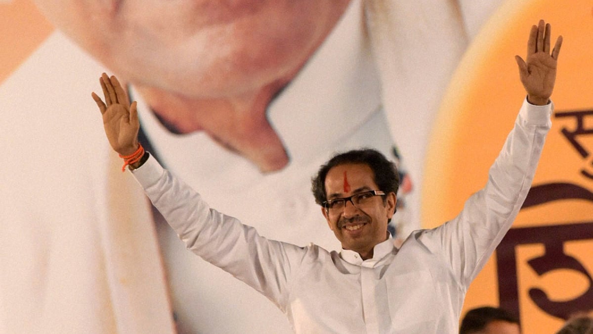 Shiv Sena chief Uddhav Thackeray. (Photo: PTI)&nbsp;
