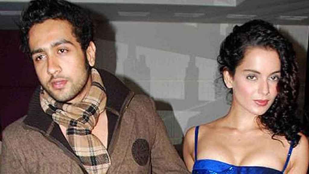  Kangana Ranaut and Adhyayan Suman pose at the promotional event for Raaz 2 (Photo: Twitter)&nbsp;