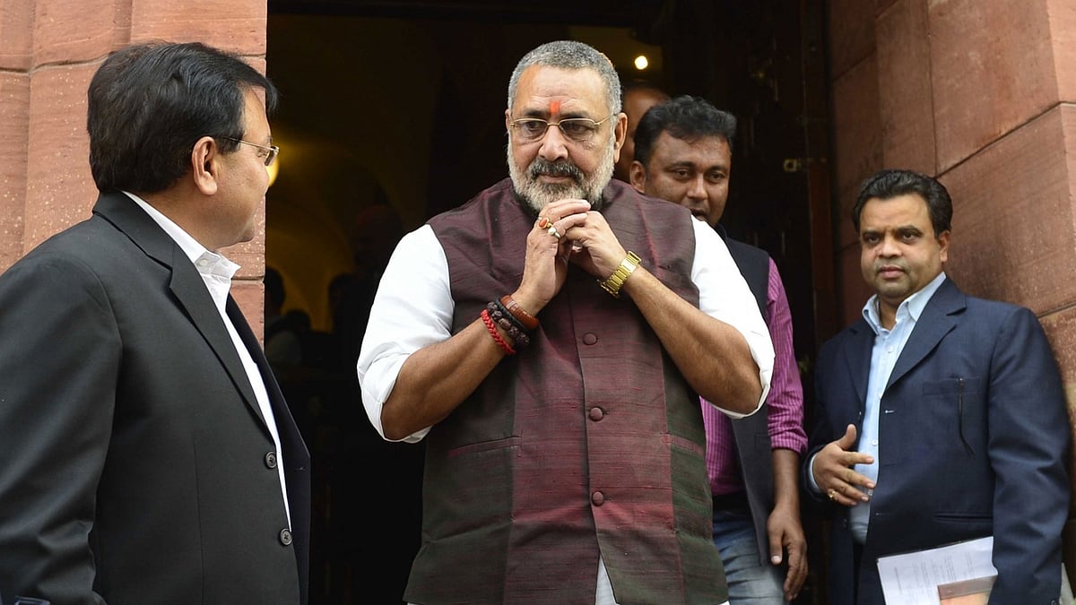 Union minister Giriraj Singh 